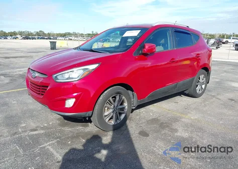 2014 Hyundai Tucson Se from USA, damaged, VIN KM8JU3AG3EU833079